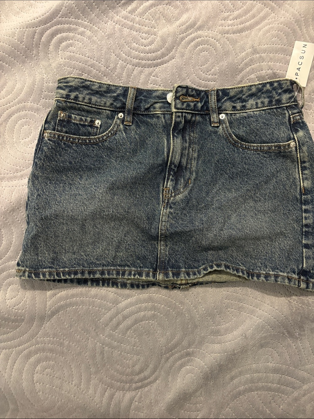 PacSun Denim Mini Skirt